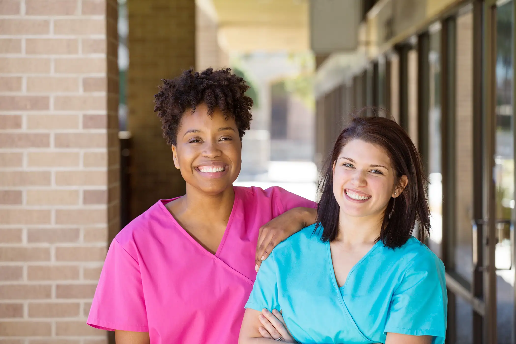 AdobeStock_116913235 copy Happy nurses at work.