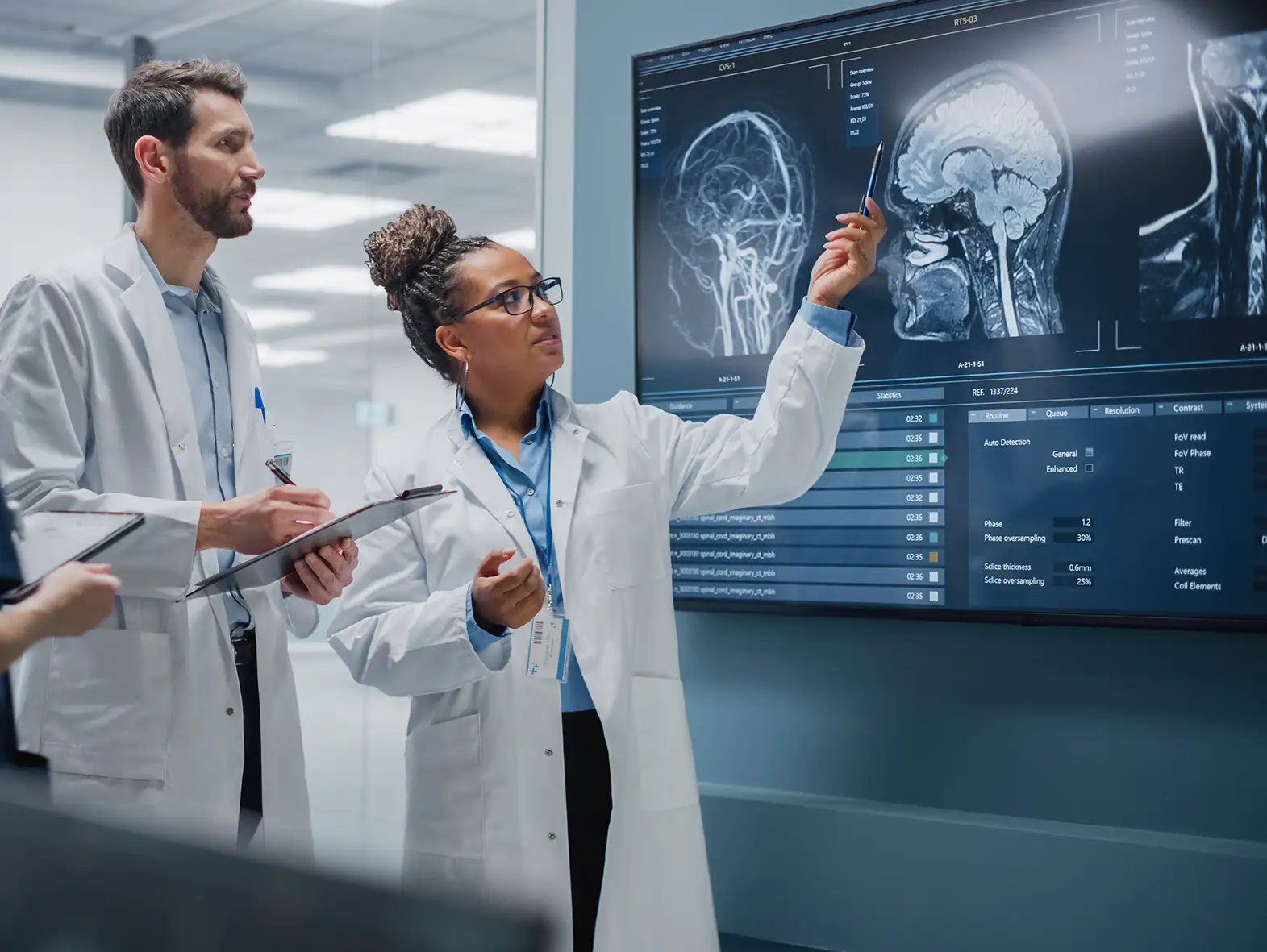 AdobeStock_505903368 copy Medical Science Hospital Lab Meeting: Diverse Team of Neurologists