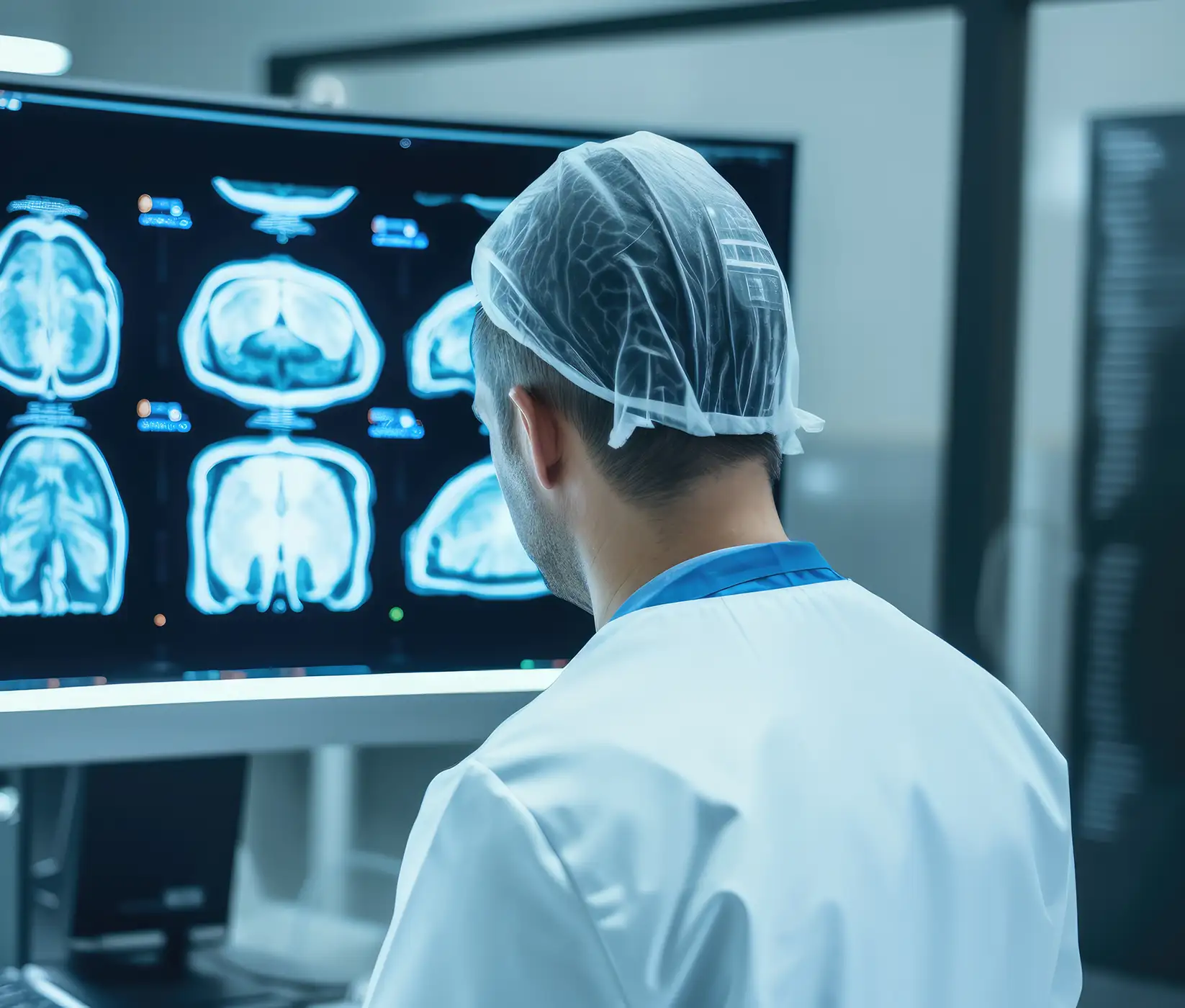 AdobeStock_678077625 copy Doctor Examining Xray Image In Hospital